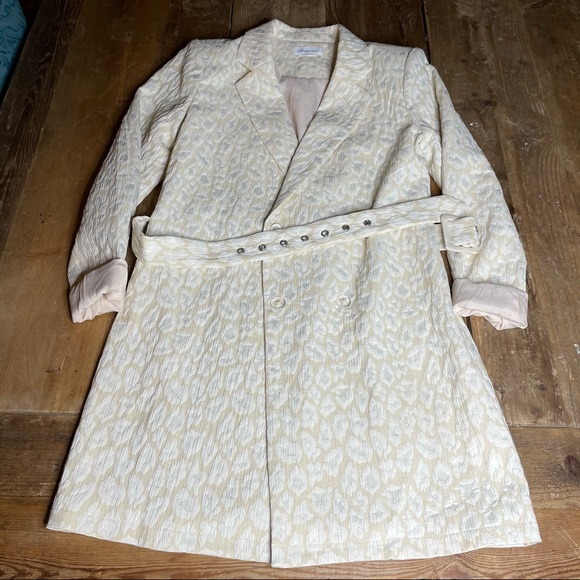 Lovers + Friends Jay Blazer Dress Neutral Leopard - Picture 2 of 8